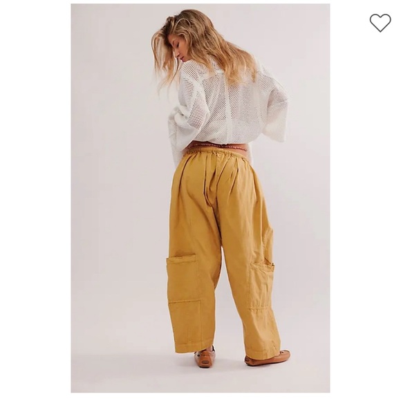 NWOT Free People Kahlani Harem Pull-On Pants Oceanview - Picture 4 of 4